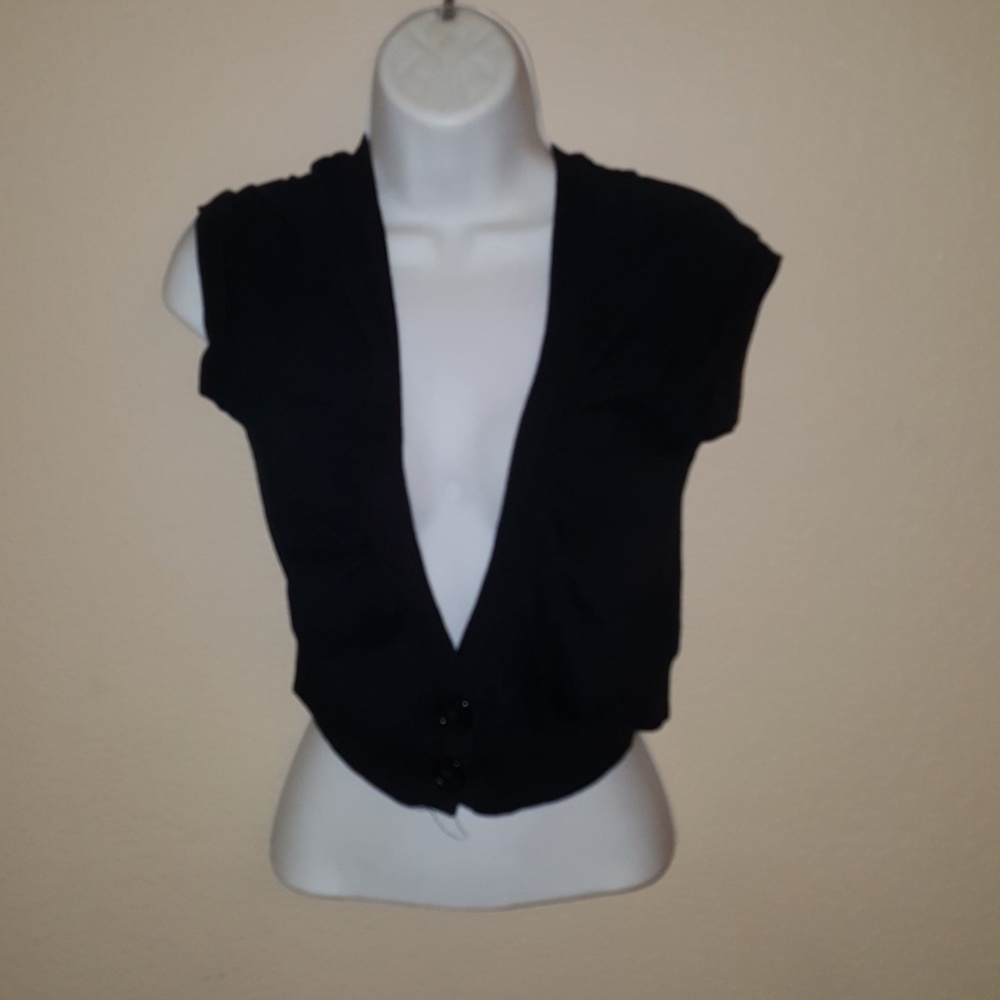 Black vest/sweater